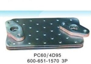 PC60 4D95 600-651-1570 3P Excavator Oil Cooler Cooling System